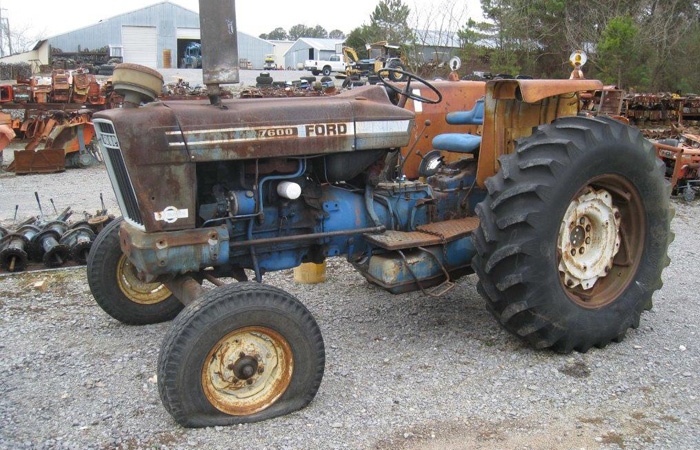 Used Ford 7600 Tractor Parts
