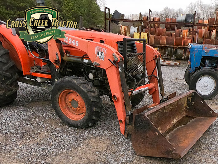 Kubota M246 Bush Hog Loader