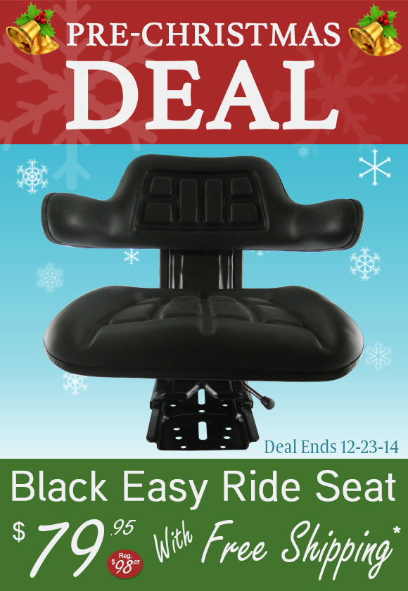 Pre-Christmas Tractor Seat Deal