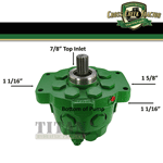 John Deere Hydraulic Pump - AR101807