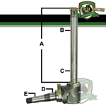 John Deere Spindle LH/RH - AR55180