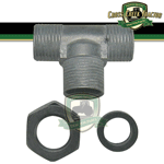 John Deere Fuel Return Line Tee Fitting - AR85618