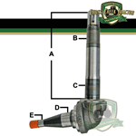 Spindle  L/H Keyed Type - C5NN3106J