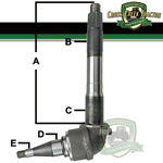 Spindle L/H - D5NN3106F