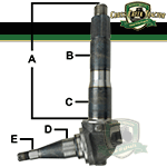 Ford Spindle RH/LH - E9NN3105CB