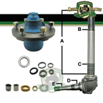 Ford L/H Spindle Kit - FD03-A001