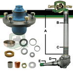 Ford L/H Spindle Kit - FD03-A006