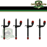 John Deere 4pk Injector Set - JD09-C008