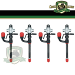 John Deere 4pk Injector Set - JD09-C012