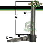 Long-Fiat Front Spindle L/H - TX10809